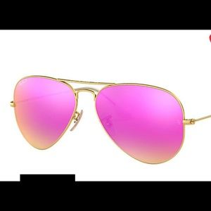 Ray-Ban large metal aviator sunglasses